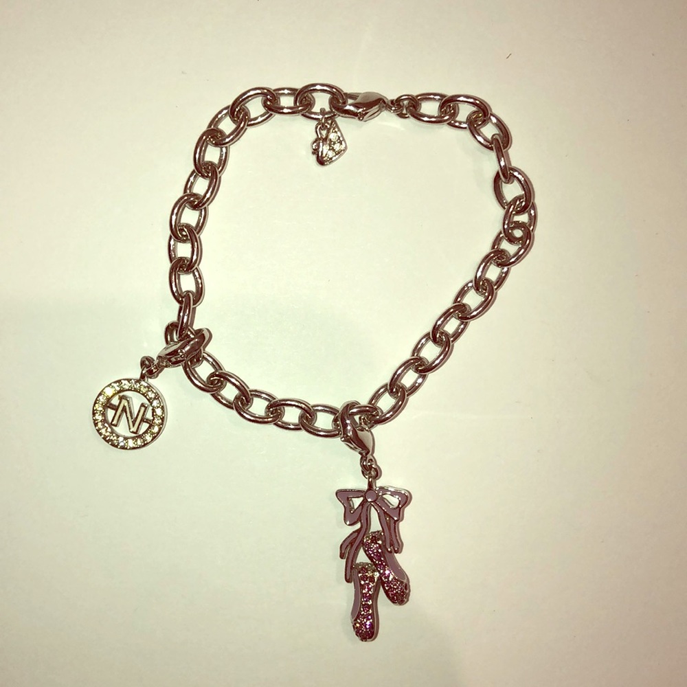 Swarovski charm bracelet